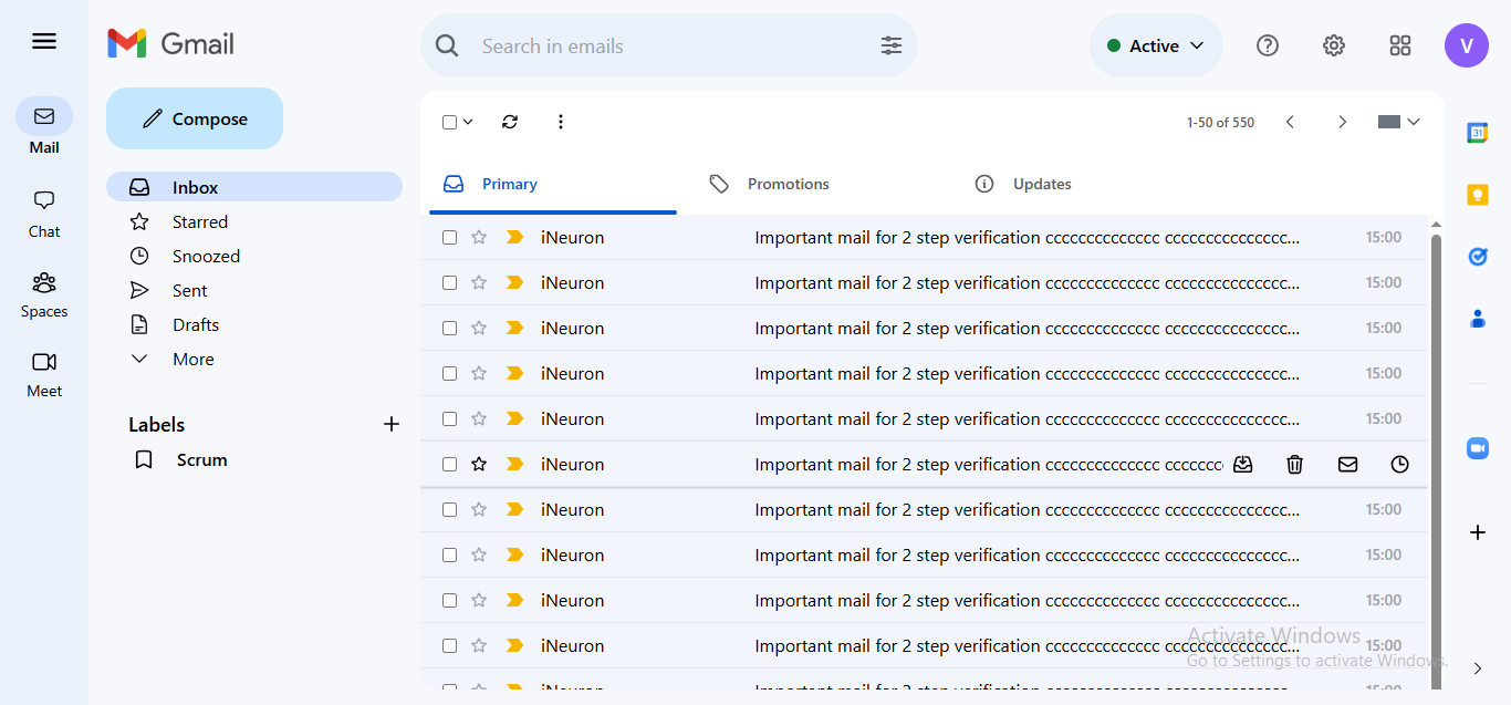 Gmail Clone