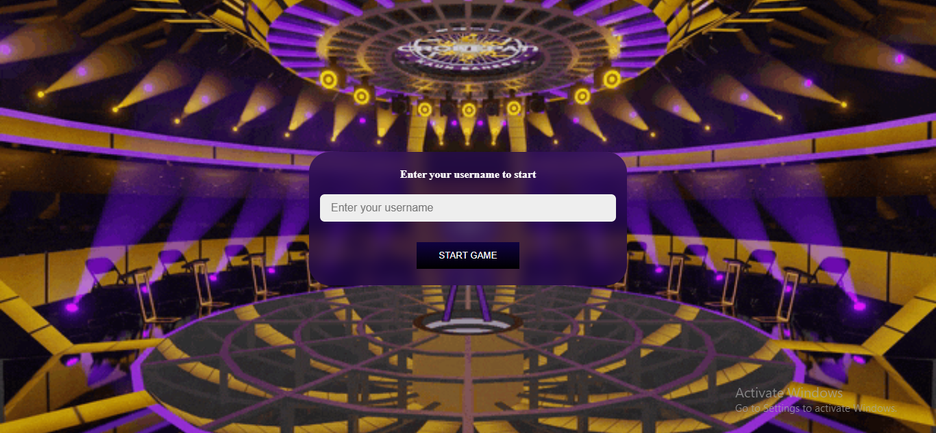 KBC Quiz Game
