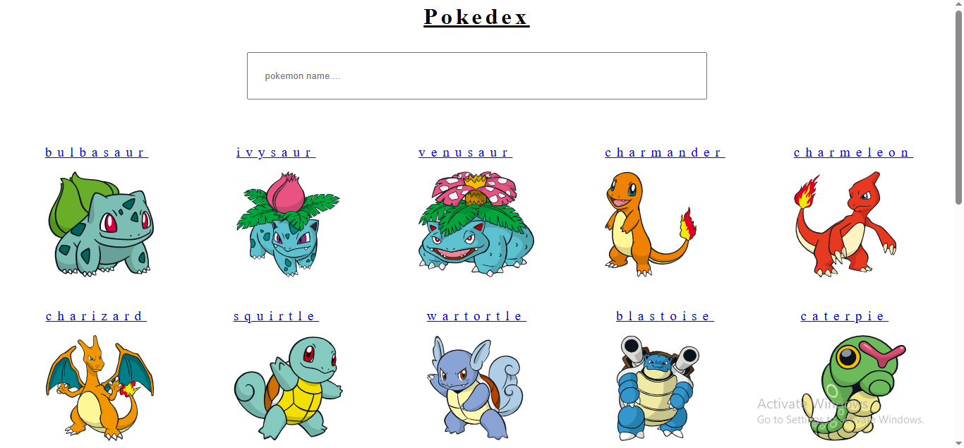 Pokedex App