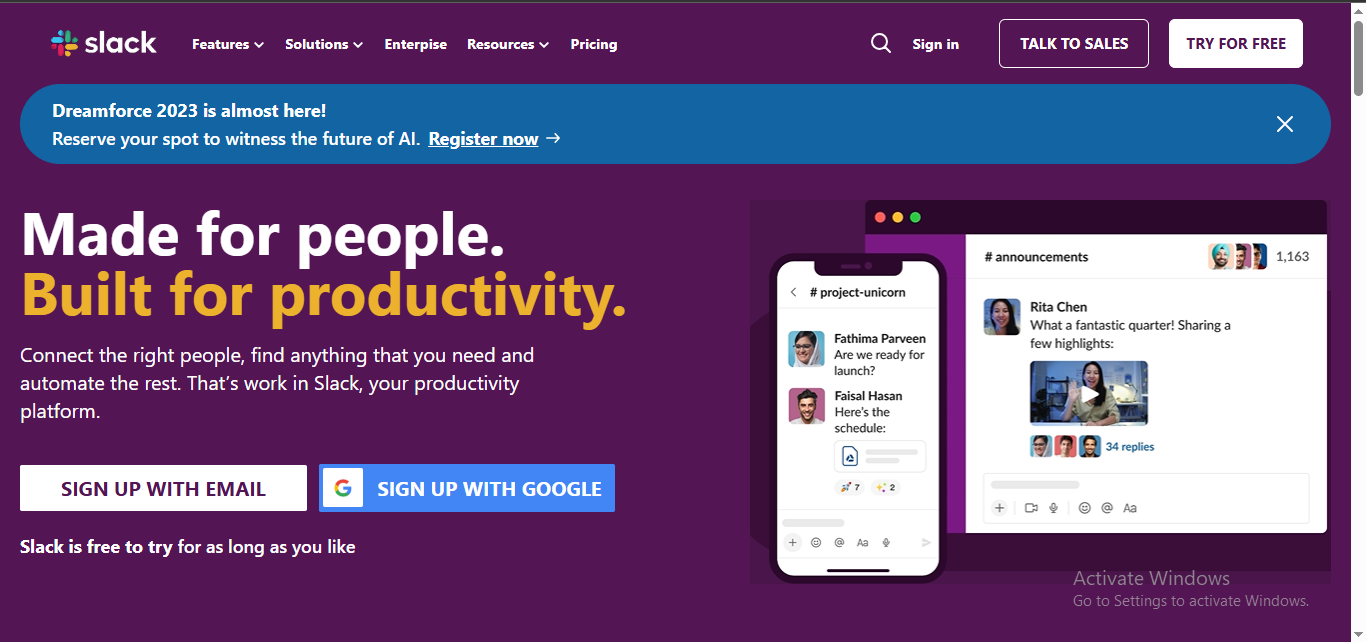 Slack Clone